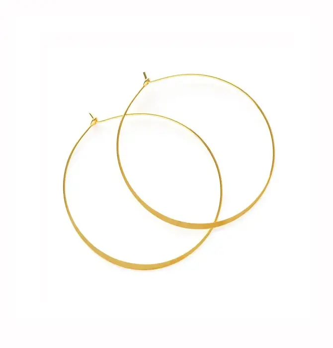 Earrings | Classic Hoops | Gold