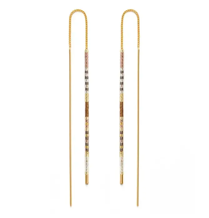 Earrings | Miyuki Seed Bead Threader