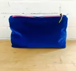 Velvet Zipper Bag | Makeup