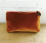 Velvet Zipper Bag | Makeup