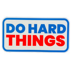 Sticker | Do Hard Things (Blue/Red)