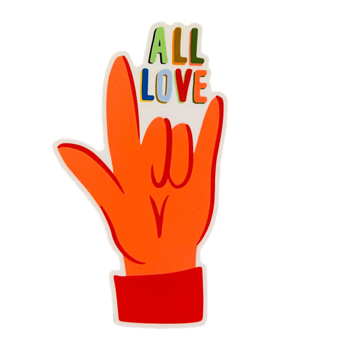 Sticker | Helping Hand All Love