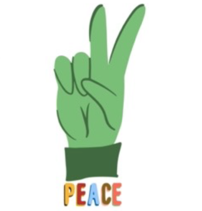 Sticker | Helping Hand Peace