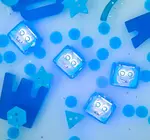Bath Glo Pals | Light Up Cubes
