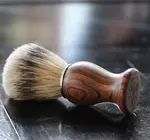 Shaving Brush | Rosewood + Synthetic Bristles