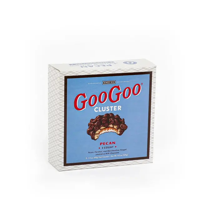 Candy | Goo Goo Cluster Pecan | 3-Count Box