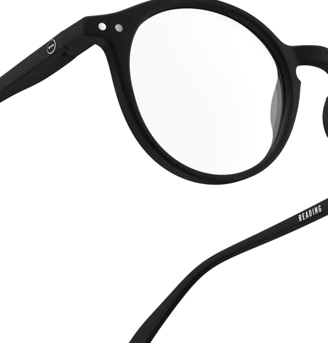 Glasses Readers | #D Round | Black