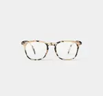 Glasses Readers | #E Trapezoid | Light Tortoise