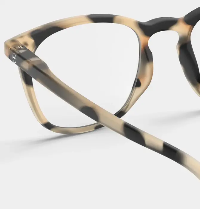Glasses Readers | #E Trapezoid | Light Tortoise