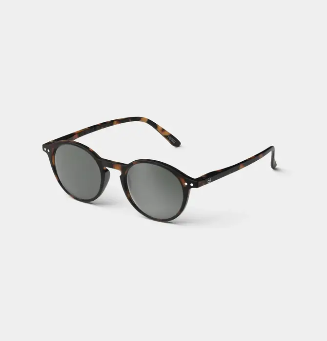Sunglasses Readers | #D Round  | Tortoise