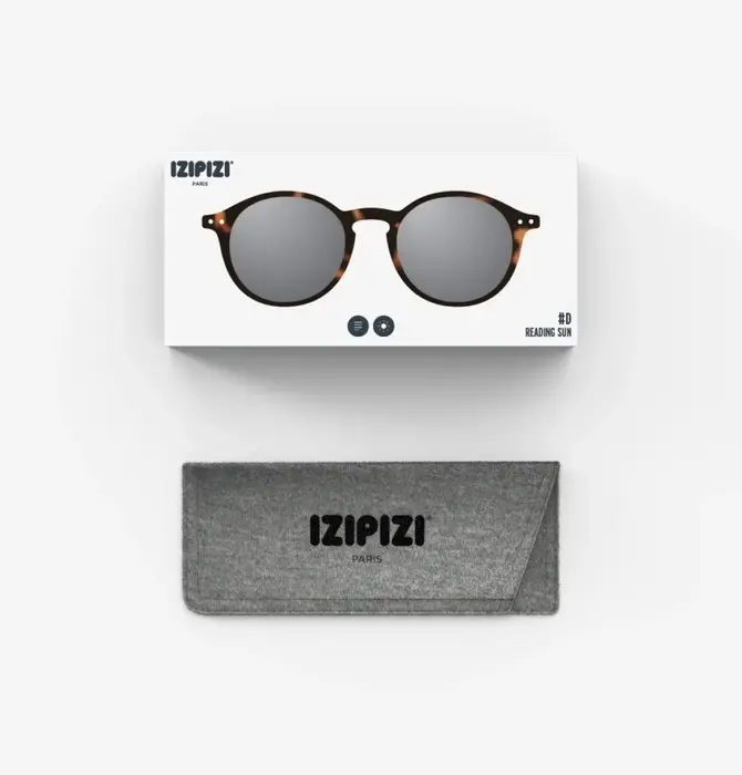 Sunglasses Readers | #D Round  | Tortoise
