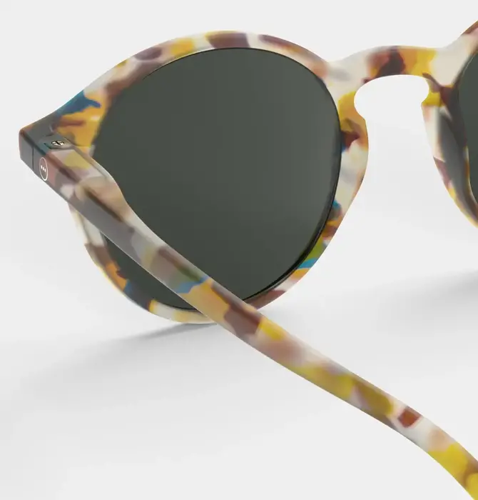 Sunglasses Readers | #D Round | Blue Tortoise