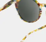 Sunglasses Readers | #D Round | Blue Tortoise