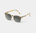 Sunglasses Readers | #E Trapezoid | Blue Tortoise