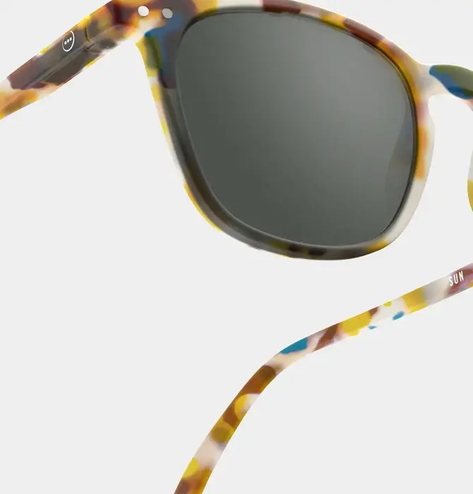 Sunglasses Readers | #E Trapezoid | Blue Tortoise