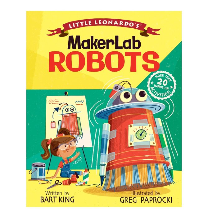 Book | Little Leonardo's | MakerLab Robots