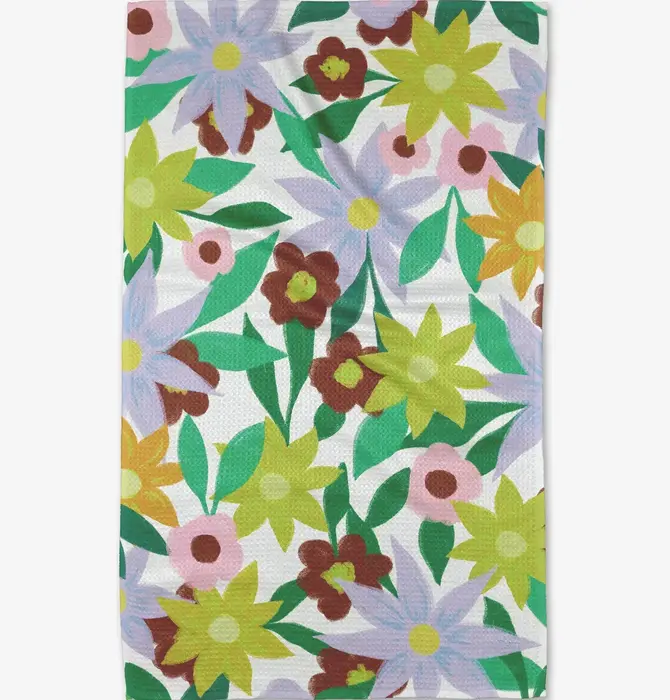 Microfiber Tea Towel | Floral Fields