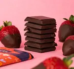 Candy | Truffle Bar | Dark Chocolate | Berry in Love