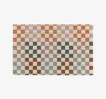 Microfiber Towel Set | "Not Paper" | Muted Checkers