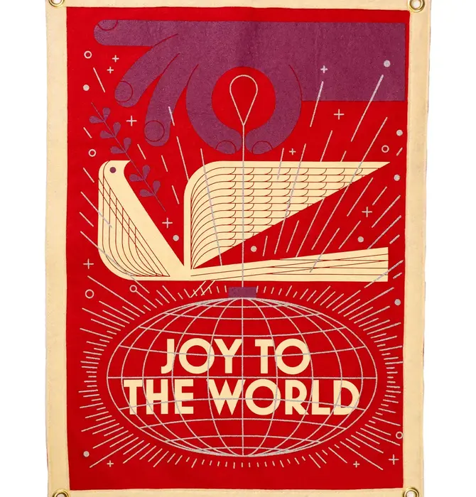 Banner | Camp Flag | Joy to the World