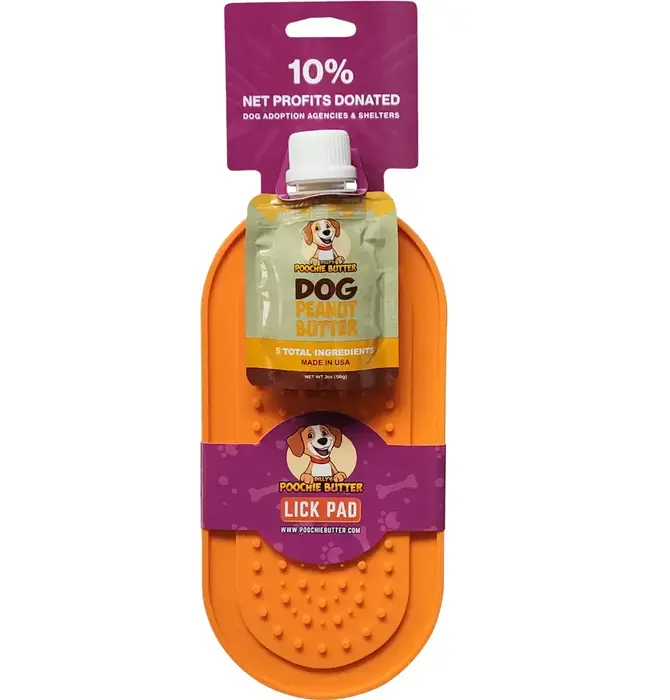 Dog Treat Set | Peanut Butter + Lick Mat