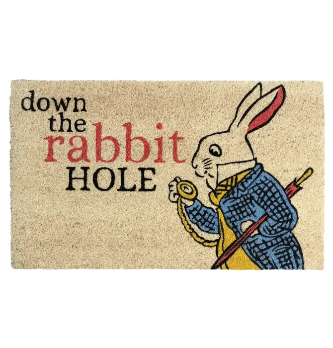 Doormat | Alice's Adventures in Wonderland | V & A Museum