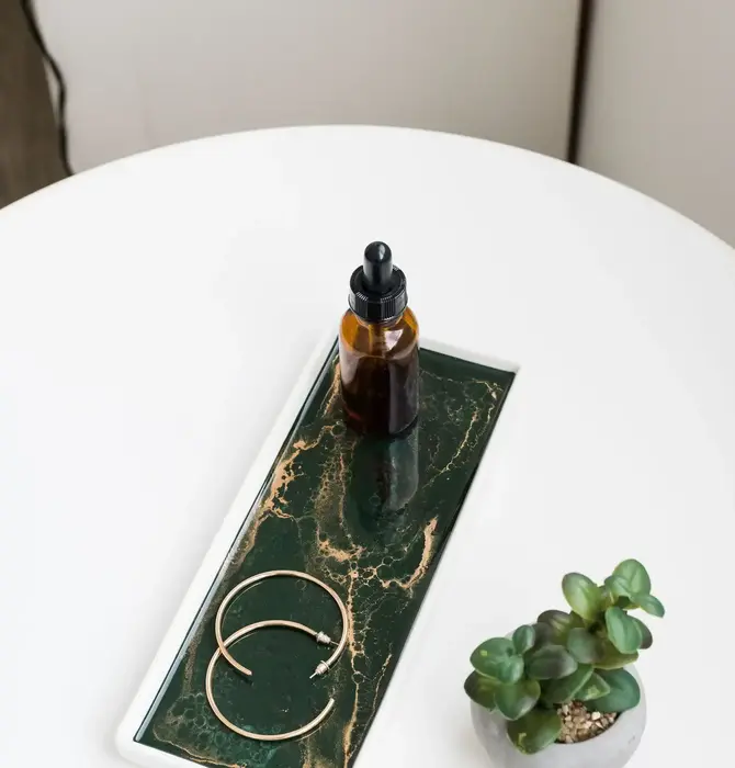 Ceramic Serving Tray | Jade Green