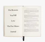 Book | Five Minute Journal | Daily Gratitude | Black
