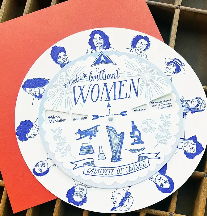 Spinner Card | Brilliant Women