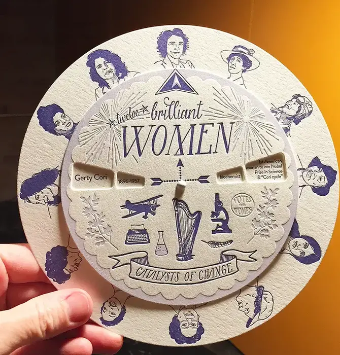 Spinner Card | Brilliant Women