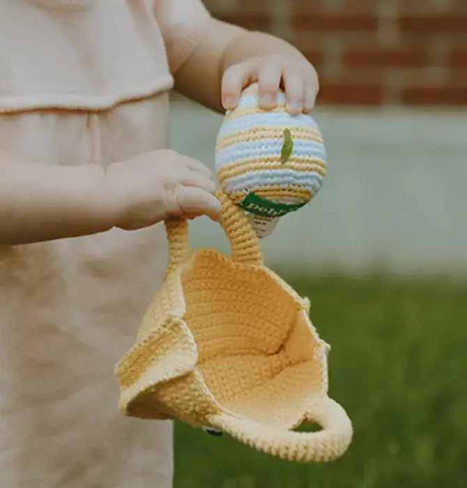 Crochet Basket | Easter Chick