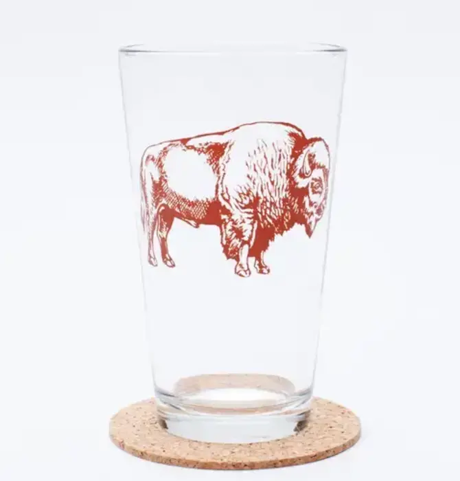 Pint Glass | Bison