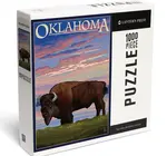 Puzzle | 1000-Piece | Oklahoma Buffalo Sunset