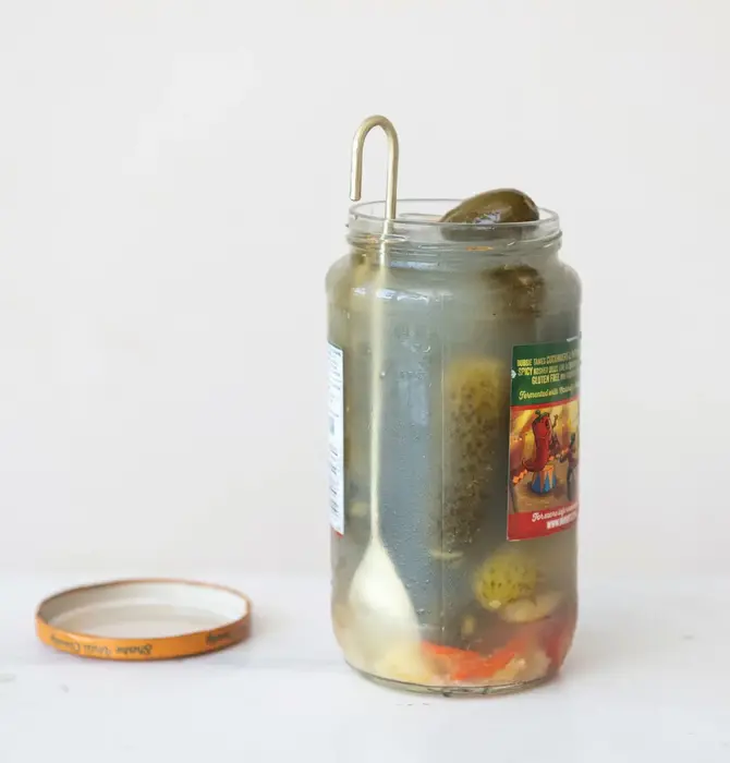 Jar Spoon | Hand-Forged Brass