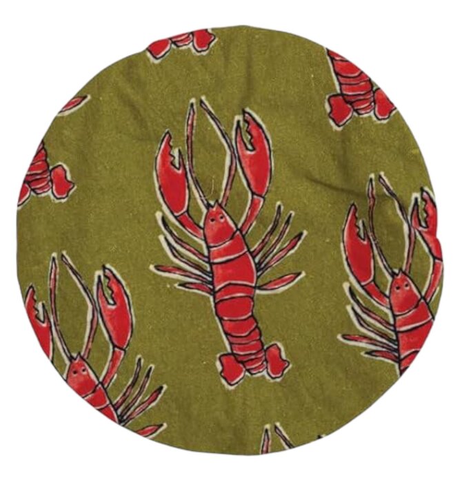 Food Cover | 8" Round Cotton | Sea Life