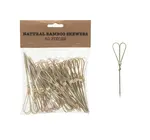 Skewers | Natural Bamboo | Heart Shaped