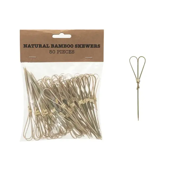 Skewers | Natural Bamboo | Heart Shaped