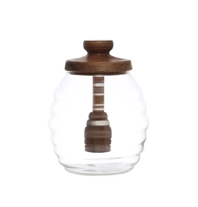 Honey Dip Jar | Acacia & Glass