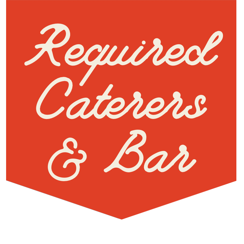 required catering and bar