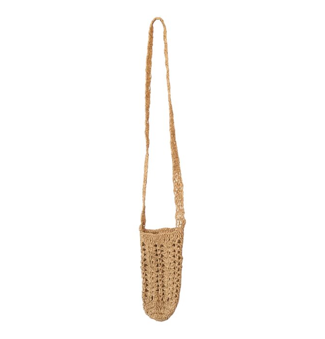 Bottle Bag | Crochet Raffia