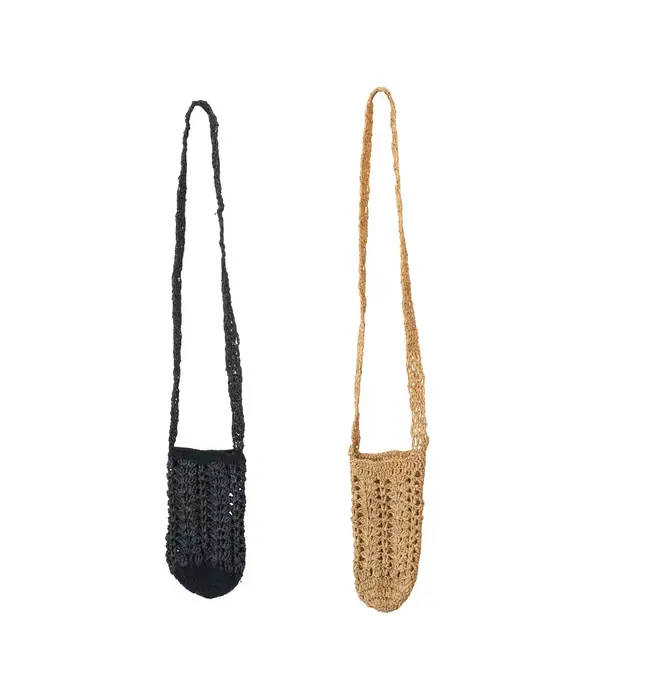 Bottle Bag | Crochet Raffia