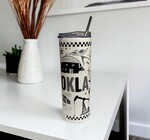 Tumbler | OKLA Icons | Black/White