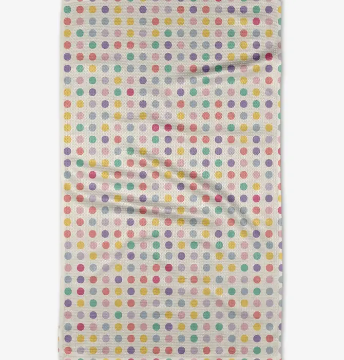 Microfiber Tea Towel | Lots of Dots