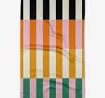 Microfiber Tea Towel | Stacked Stripes