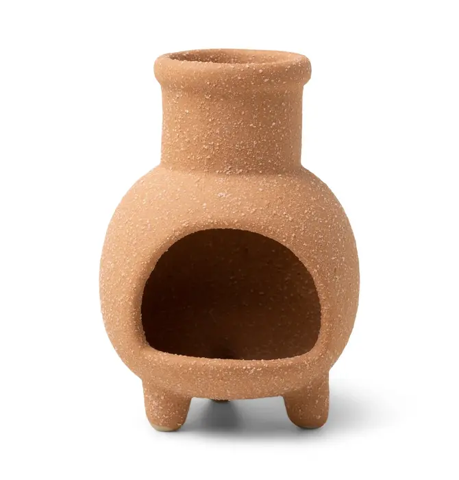 Incense Cone Holder | Ceramic Chiminea | Terracotta