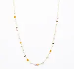 Necklace | Miyuki Tile Glass Beads