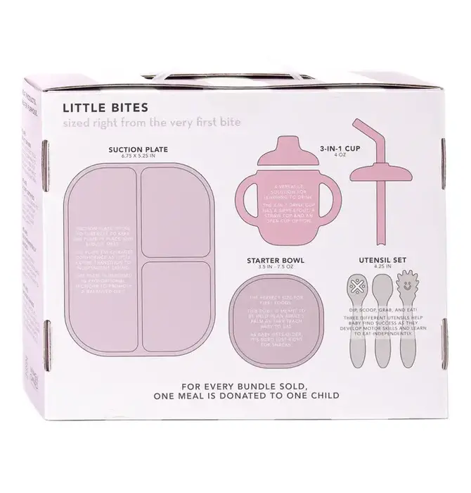 Baby Meal Starter Set | Silicone | "Little Bites"