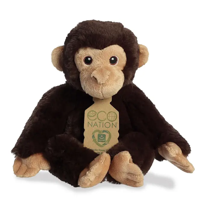 Toy | Eco Plush Animal | Chimpanzee