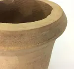 Vase | Footed | Hand-Carved Paulownia Wood