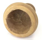 Vase | Footed | Hand-Carved Paulownia Wood